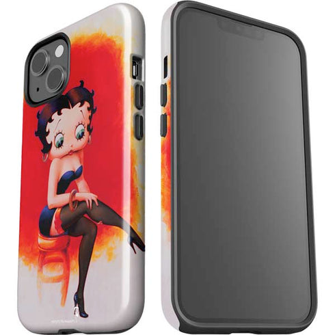 Betty Boop Stockings iPhone 14 Impact Case