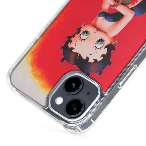 Betty Boop Stockings iPhone 15 Plus MagSafe Case