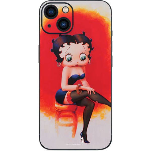 Betty Boop Stockings iPhone 14 Plus Skin