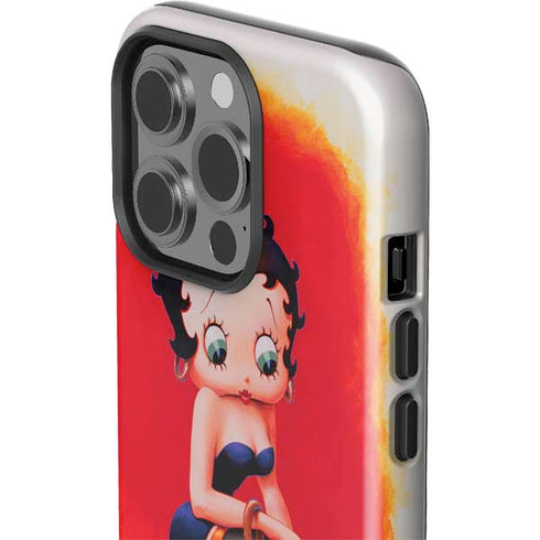 Betty Boop Stockings iPhone 15 Pro Impact Case