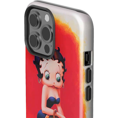 Betty Boop Stockings iPhone 15 Pro Max Impact Case