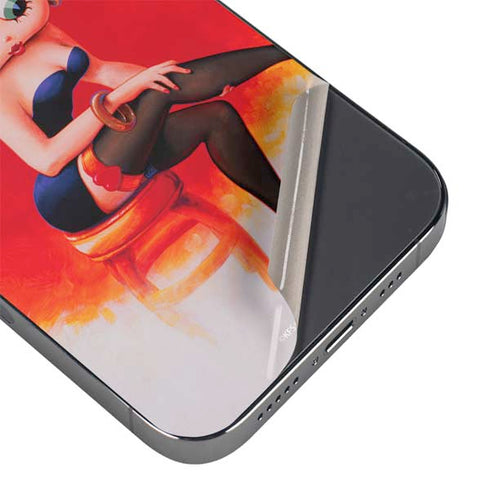 Betty Boop Stockings iPhone 14 Pro Max Skin