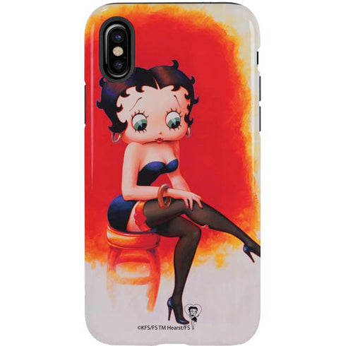 Betty Boop Stockings iPhone X Pro Case
