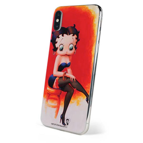 Betty Boop Stockings iPhone X Skin