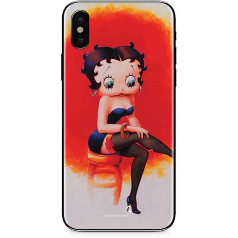 Betty Boop Stockings iPhone XS Max Skin