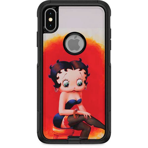 Betty Boop Stockings Otterbox Commuter iPhone Skin