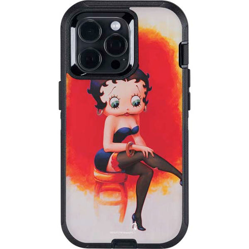 Betty Boop Stockings Otterbox Defender iPhone Skin