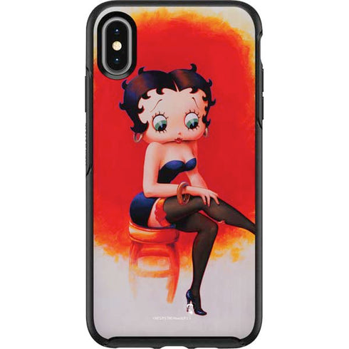 Betty Boop Stockings Otterbox Symmetry iPhone Skin