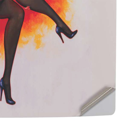 Betty Boop Stockings PS5 Slim Digital Edition Console Skin