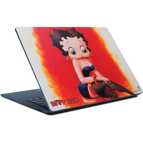 Betty Boop Stockings Surface Laptop Skin
