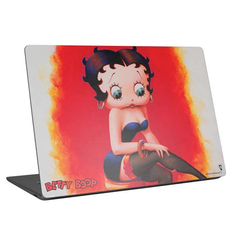 Betty Boop Stockings Universal Laptop 12in (9.8 x 6.8in) Skin
