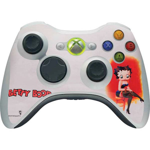 Betty Boop Stockings Xbox 360 Wireless Controller Skin