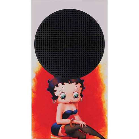 Betty Boop Stockings Xbox Series S Console Skin