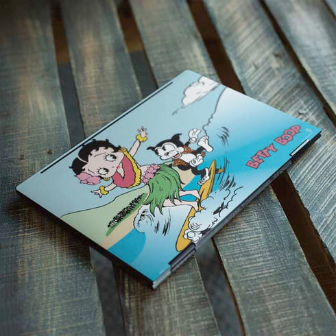 Betty Boop Surfing HP Envy Skin