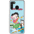 Betty Boop Surfing Galaxy A21 Clear Case