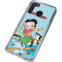 Betty Boop Surfing Galaxy A21 Clear Case