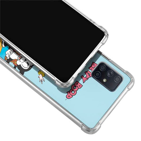 Betty Boop Surfing Galaxy A51 5G Clear Case