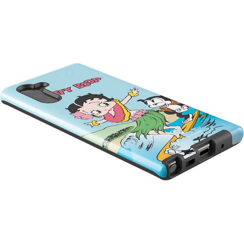 Betty Boop Surfing Galaxy Note 10 Pro Case