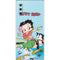 Betty Boop Surfing Galaxy Note 10 Skin