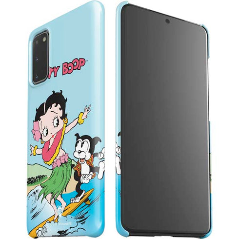Betty Boop Surfing Galaxy S20 Lite Case