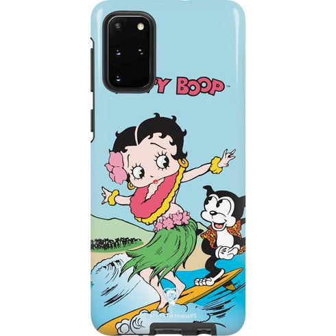 Betty Boop Surfing Galaxy S20 Plus Pro Case