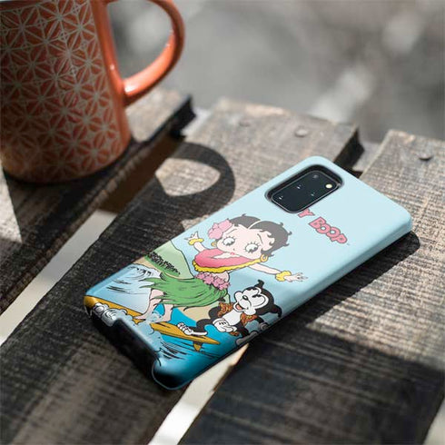 Betty Boop Surfing Galaxy S20 Plus Pro Case