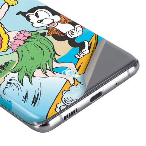 Betty Boop Surfing Galaxy S20 Plus Skin