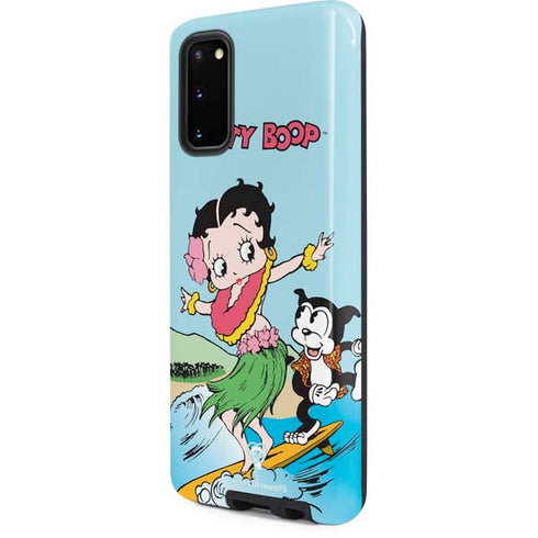 Betty Boop Surfing Galaxy S20 Pro Case