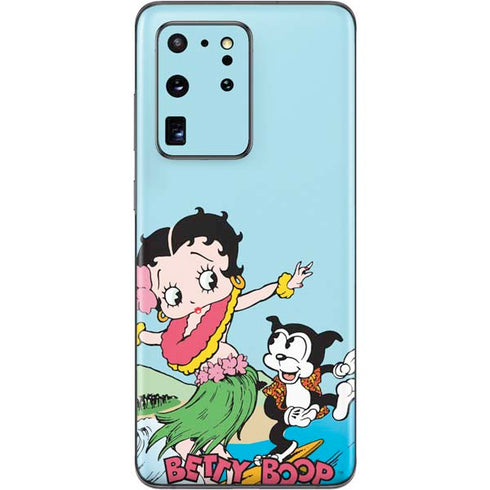 Betty Boop Surfing Galaxy S20 Ultra 5G Skin