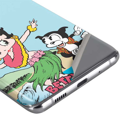 Betty Boop Surfing Galaxy S20 Ultra 5G Skin