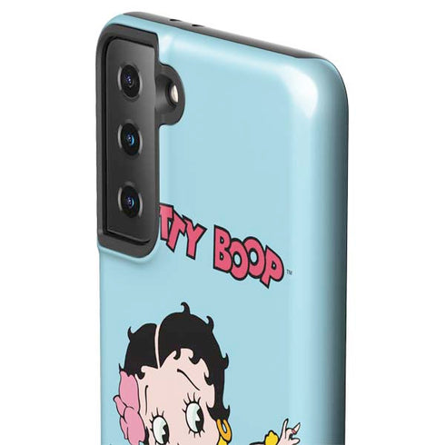 Betty Boop Surfing Galaxy S21 FE Pro Case
