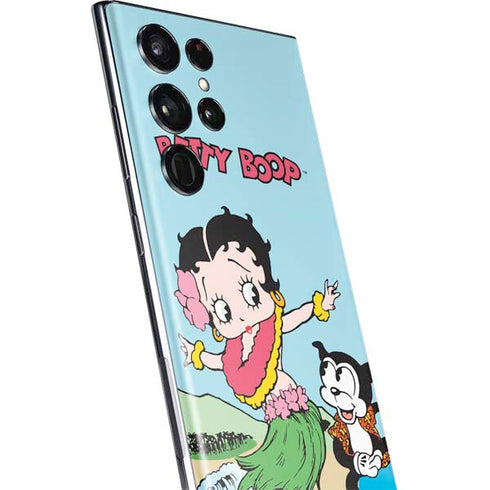 Betty Boop Surfing Galaxy S22 Ultra Skin