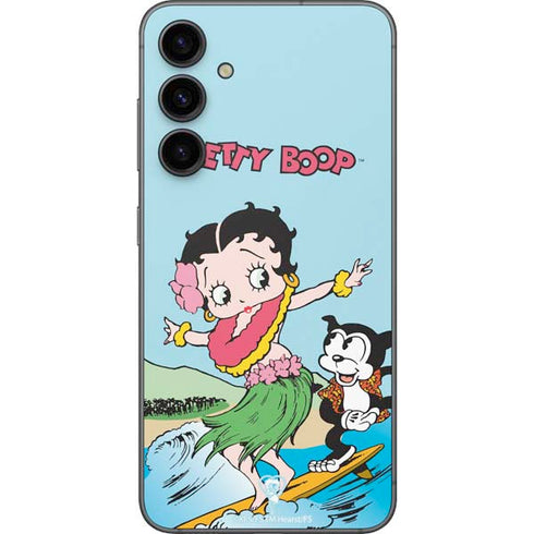 Betty Boop Surfing Galaxy S23 FE Skin