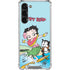 Betty Boop Surfing Galaxy S23 Plus Clear Case