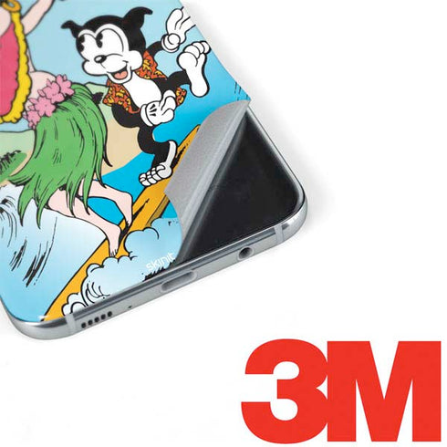 Betty Boop Surfing Galaxy S8 Skin