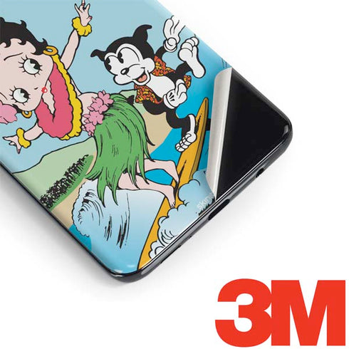 Betty Boop Surfing Galaxy S9 Plus Skin