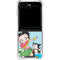 Betty Boop Surfing Galaxy Z Flip5 5G Clear Case