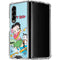 Betty Boop Surfing Galaxy Z Fold4 5G Clear Case