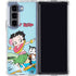 Betty Boop Surfing Galaxy Z Fold5 5G Clear Case