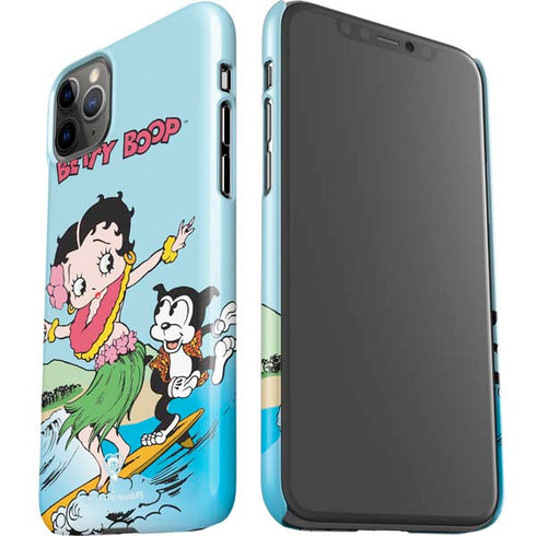 Betty Boop Surfing iPhone 11 Pro Max Lite Case