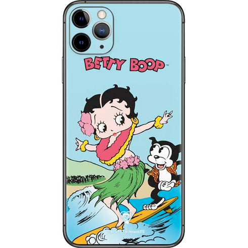 Betty Boop Surfing iPhone 11 Pro Max Skin