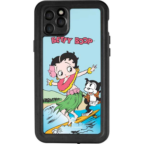 Betty Boop Surfing iPhone 11 Pro Max Waterproof Case