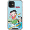 Betty Boop Surfing iPhone 12 Clear Case