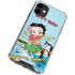 Betty Boop Surfing iPhone 12 Clear Case