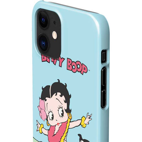 Betty Boop Surfing iPhone 12 Mini Lite Case