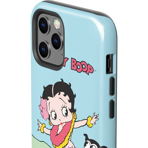 Betty Boop Surfing iPhone 12 Pro Impact Case