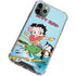 Betty Boop Surfing iPhone 12 Pro Max Clear Case
