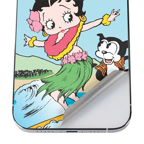 Betty Boop Surfing iPhone 12 Pro Max Skin