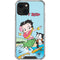 Betty Boop Surfing iPhone 13 Mini Clear Case