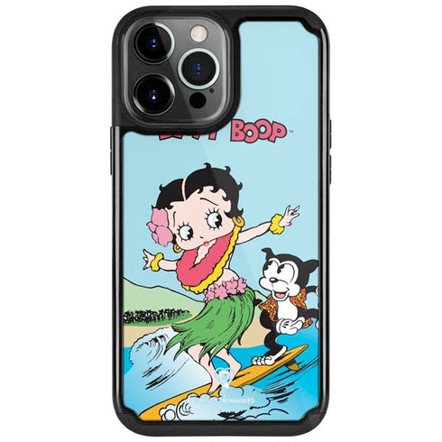 Betty Boop Surfing iPhone 13 Pro Cargo Case
